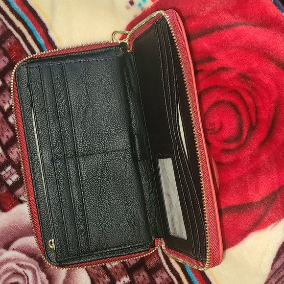 Ruby Red Wallet - Steve Madden ❤️ - Picture 4 of 6